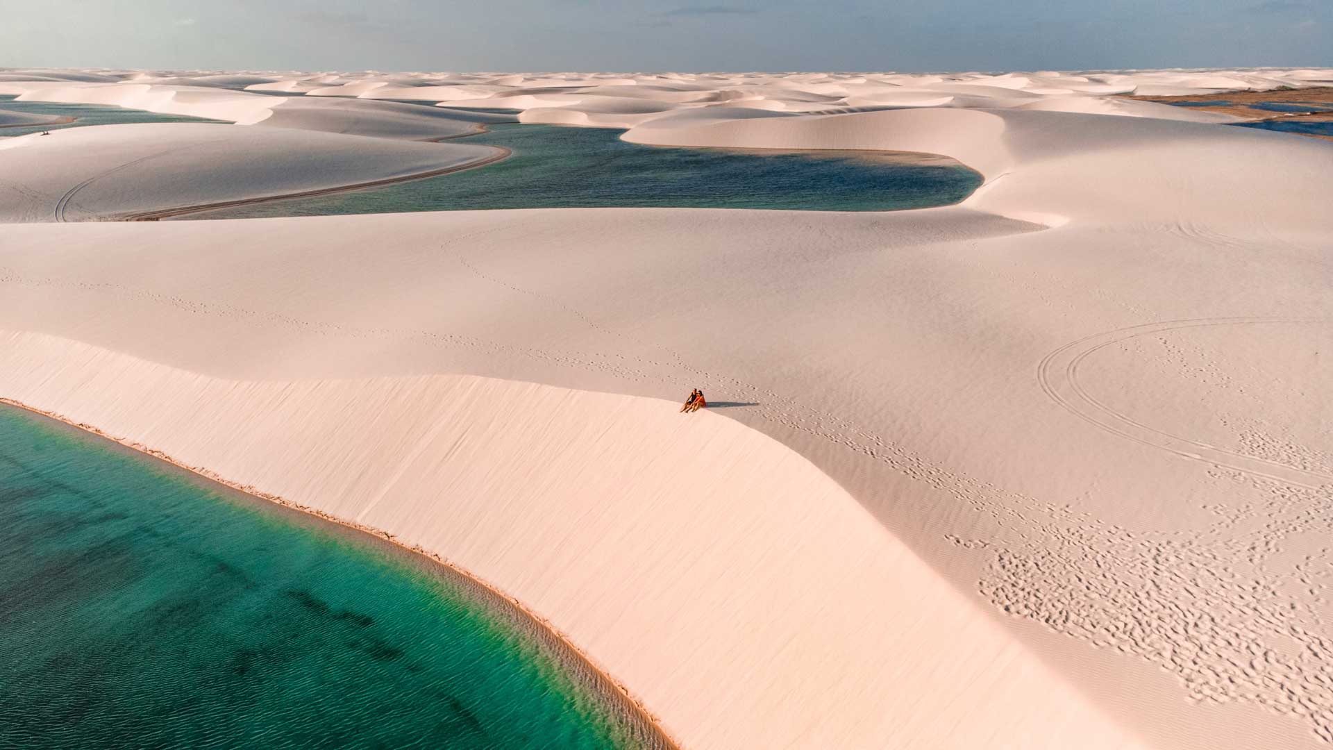 Golden Dawn Over the Dunes & Lagoons